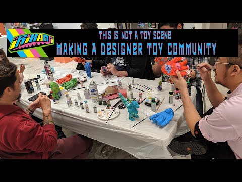 MAKING A DESIGNER TOY COMMUNITY - THIS IS NOT A TOY SCENE - (Melbourne Toy Artist Interviews)