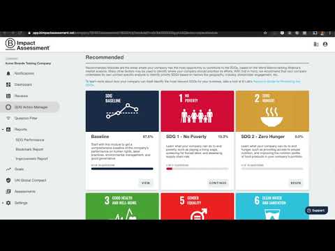 SDG Action Manager Demo