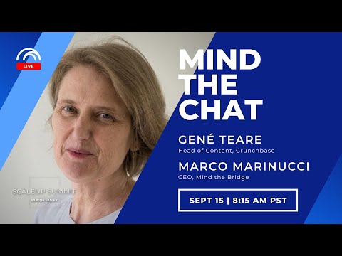 Mind the Chat with Gené Teare, Crunchbase