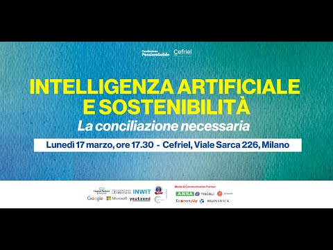 Intelligenza artificiale e sostenibilita&#039;. La conciliazione necessaria.