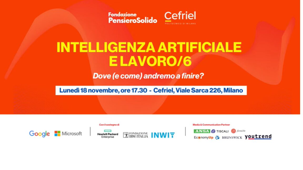 "Dove (e come) andremo a finire" con l'intelligenza artificiale? Lo streaming dell'incontro