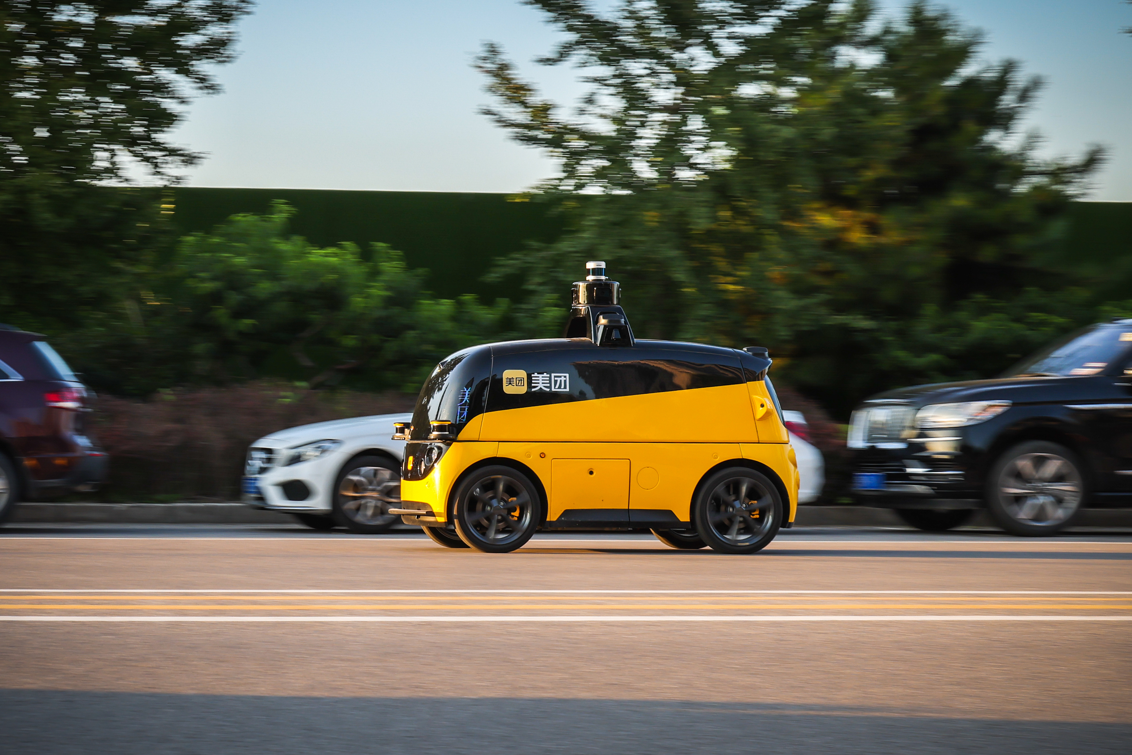 Auto a guida autonoma in Cina